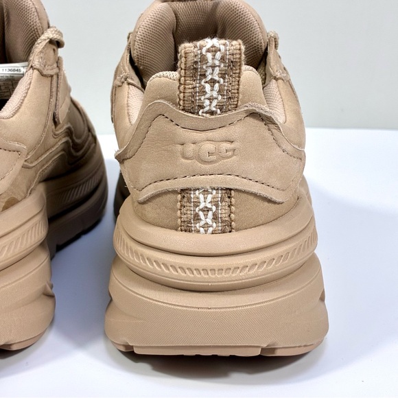 UGG CA1 Trainer Sneakers Driftwood Tan Size 9 NEW 1136845 - Picture 17 of 17